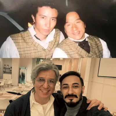 Sain Fərhad Ceki Çanın dublyoru ilə görüşdü