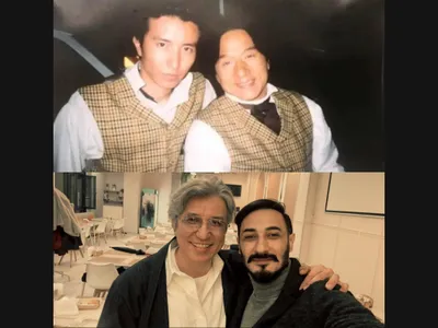 Sain Fərhad və "Shanghai Knights" filmində Ceki Çanın dublyoru kimi yer almış aktyor Ramazan Amirqaliyev